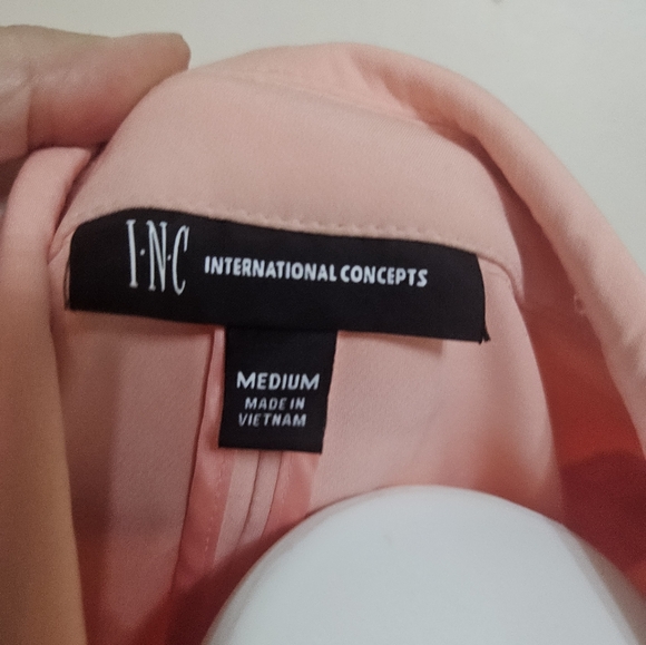 INC peach blazer - Picture 2 of 4